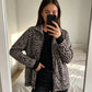 🛒 Wagen halbvoll, Preis halbiert! Damen-Leopardenjacke mit Reißverschluss