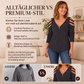 🎯 Einfach halber Preis – keine Spiele! Damen Cold-Shoulder T-Shirt mit Reißverschluss