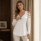 🎯 Einfach halber Preis – keine Spiele! Damen Cold-Shoulder T-Shirt mit Reißverschluss