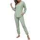📢📢50%Rabatt!!!🎉✨Langarm-Oberteil & Jogger-Loungewear-Set für Damen