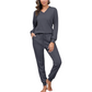 📢📢50%Rabatt!!!🎉✨Langarm-Oberteil & Jogger-Loungewear-Set für Damen