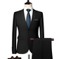🔥Solange der Vorrat reicht 50 % Rabatt!🎉Zweiteiliges Business-Anzugset für Herren in Modern Fit