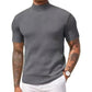 💎 Der Wahnsinn! Legere Slim-Fit Herren-T-Shirts mit Stehkragen