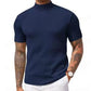 💎 Der Wahnsinn! Legere Slim-Fit Herren-T-Shirts mit Stehkragen