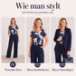 🏆 Verkaufsschlager – jetzt halber Preis! Damen 3-teiliges Anzug-Set: Blazer, Oberteil und Hose