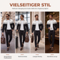 Herren-Set mit Jacke durchgehendem Reißverschluss und Hose