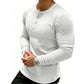 ⭐ 4,9 Sterne – nicht ohne Grund! Henley-Hemd für Herren in Slim-Fit-Passform