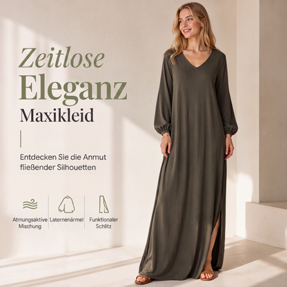 💞 Über 100.000 verkauft – der beliebteste Hit – jetzt zum halben Preis ！Elegantes Maxikleid mit Schlitz