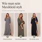 💞 Über 100.000 verkauft – der beliebteste Hit – jetzt zum halben Preis ！Elegantes Maxikleid mit Schlitz