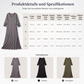 💞 Über 100.000 verkauft – der beliebteste Hit – jetzt zum halben Preis ！Elegantes Maxikleid mit Schlitz