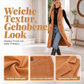 🔔 Letzte 100 Stück – solange der Vorrat reicht! Schicke, ärmellose Longjacke für Damen mit offenem Vorderteil