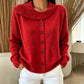 🍂Herbst-Bestseller – 50 % Rabatt！🧥Damen-Strickjacke mit unregelmäßigem Kragen