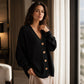 📢📢50%Rabatt!!!🎉✨Damen V-Ausschnitt Oversized-Strickcardigan