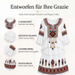 🌸 50 % RABATT – Damen Vintage Ethno-Print Stufenkleid | Boho-Eleganz trifft auf luftigen Komfort ✨