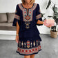 🌸 50 % RABATT – Damen Vintage Ethno-Print Stufenkleid | Boho-Eleganz trifft auf luftigen Komfort ✨