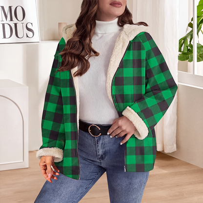 💎❄️ Bestseller – Gepolsterte Jacke mit Kapuze – perfekt für kalte Tage