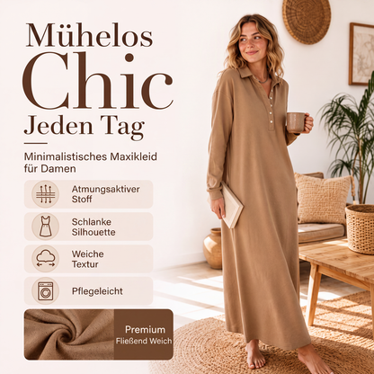📢📢50%Rabatt!!!🎉✨Langarm-Strick-Sweatshirtkleid für Damen
