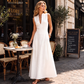 👗 50 % RABATT | Mühelose Eleganz für warme Tage – Ärmelloses Maxi-Kleid mit V-Ausschnitt