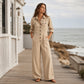 🍂🛍️50 % Rabatt！🏷️Weites Cargojumpsuit für Damen