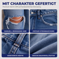 🏷️ Räumung -50%! Schicke hochtaillierte Damen-Jeans im Used-Look