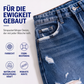 🏷️ Räumung -50%! Schicke hochtaillierte Damen-Jeans im Used-Look