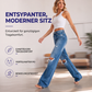 🏷️ Räumung -50%! Schicke hochtaillierte Damen-Jeans im Used-Look