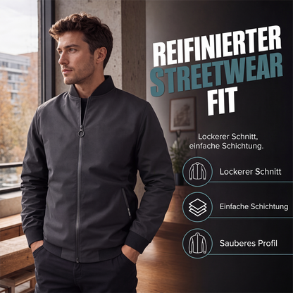 🧥 50 % RABATT | Lässig, zeitlos & vielseitig – Klassische Herren-Bomberjacke