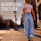 ⭐ 4,9 Sterne – nicht ohne Grund! Weite Jeans für Damen mit Rissen, Destroyed-Effekt und hoher Taille