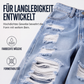 ⭐ 4,9 Sterne – nicht ohne Grund! Weite Jeans für Damen mit Rissen, Destroyed-Effekt und hoher Taille