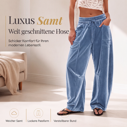 👖 50 % RABATT | Lässig, bequem & unkompliziert – Damen Hose mit weitem Bein & Kordelzug