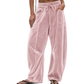 👖 50 % RABATT | Lässig, bequem & unkompliziert – Damen Hose mit weitem Bein & Kordelzug
