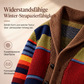 👥 Über 80.000 Käufer haben bereits zugeschlagen! Gestreifter Strickcardigan mit Schalkragen für Herren
