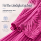 ⭐ 4,9 Sterne – nicht ohne Grund! Langarm-Oberteil aus gebürstetem Rippstoff mit Spitzenbesatz für Damen