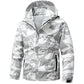 🏅 2000 Stück in 3 Tagen verkauft – schnell sein! Winddichte Kapuzenjacke für Herren mit Camouflage-Muster
