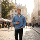 👕Herren-Pullover mit halbem Reißverschluss im Vintage-Look – Lässiges Sweatshirt im Streetstyle ✨