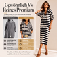 🚀 Neu eingetroffen – 50% Probierpreis! Legeres gestreiftes Hoodie-Kleid für Damen