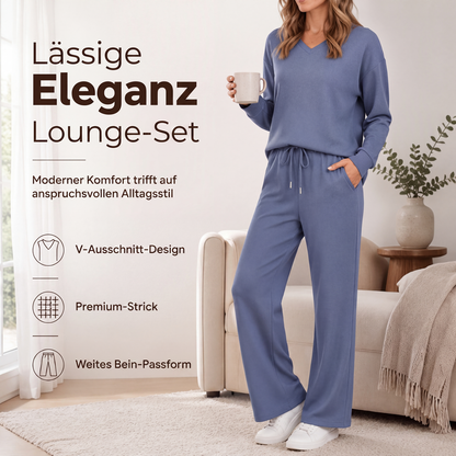 📈 Verkaufshit Nr. 1 – direkt 50%! Zweiteiliges Lounge-Set für Damen: Lässiges Oberteil + Hose