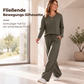 📈 Verkaufshit Nr. 1 – direkt 50%! Zweiteiliges Lounge-Set für Damen: Lässiges Oberteil + Hose