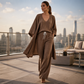👚 50 % RABATT | 3 Teile, unzählige Looks – Damen Set mit Cardigan, Top & weiter Hose