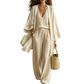 👚 50 % RABATT | 3 Teile, unzählige Looks – Damen Set mit Cardigan, Top & weiter Hose