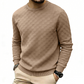🌟 Der Look, den alle suchen – bei uns 50% günstiger! Herren-Crewneck-Sweatshirt mit Schachbrettmuster