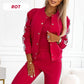 ⭐ 4,9 Sterne – nicht ohne Grund! Lässiges 3-teiliges Set für Damen - Jacke, Tanktop und Hose
