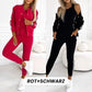 ⭐ 4,9 Sterne – nicht ohne Grund! Lässiges 3-teiliges Set für Damen - Jacke, Tanktop und Hose