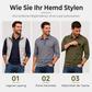 🗣️ 100.000 Leute schwärmen davon – probieren Sie es auch? Den ganzen Tag angenehmes Tragegefühl - Hemd