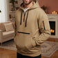 📦 Täglich 500+ Pakete versendet – der Wahnsinn! Warmes Utility-Hoodie für Herren mit Viertelreißverschluss