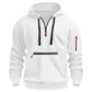 📦 Täglich 500+ Pakete versendet – der Wahnsinn! Warmes Utility-Hoodie für Herren mit Viertelreißverschluss