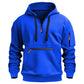 📦 Täglich 500+ Pakete versendet – der Wahnsinn! Warmes Utility-Hoodie für Herren mit Viertelreißverschluss