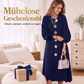 🔁 1000+ echte Bewertungen – durchweg positiv! Elegantes Langarm-Strickkleid für Damen