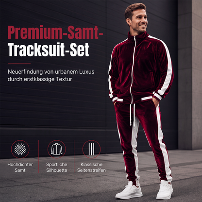 🏅 2000 Stück in 3 Tagen verkauft – schnell sein! Premium-Samt-Trainingsanzug-Set für Herren
