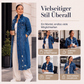 📊 Über 200.000 Verkäufe – Dankeschön mit 50% Rabatt! Damen-Jeansjacke lang im Used-Look mit Rissen
